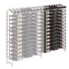 Island Display Rack Freestanding Retail Metal Wine Rack