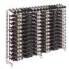 Island Display Rack Freestanding Retail Metal Wine Rack